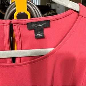 Pink blouse Ann Taylor